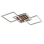 Lampada da soffitto design nera, Tijme