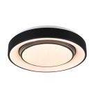 Plafoniera moderna nera, Freke, 20W, RGBW LED