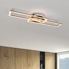 Plafoniera moderna in ottone, Jadon, 30W, bianco regolabile tra caldo e freddo LED