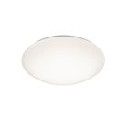 Lampada da soffitto da bagno moderna bianca, Olabisi, 12W, 3000K LED, IP44