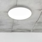 Plafoniera grigia in plastica, Sharde, 18W, 4000K LED, IP44