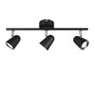 Faretto da soffitto moderno nero, Taj, 3W, 3000K LED