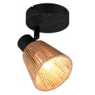 Faretto da parete di carta marrone, Sjirk