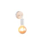 Applique da parete vintage bianca, Simran