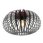 Plafoniera nera industriale, Lieve