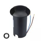 Faretto da esterno a pavimento nero moderno, Marcus, 1W, 6500K LED, IP67