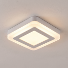 Lampada passagio bianca in plastica, Haley, 8W, 3000K LED, IP54
