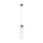 Lampada a sospensione dorata design, Maxwell