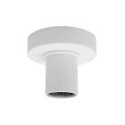 Rosone lampada bianco in alluminio, Rika