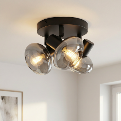 Faretto da soffitto nero design, Skip