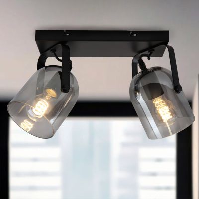 Faretto da soffitto grigio design, Clyde