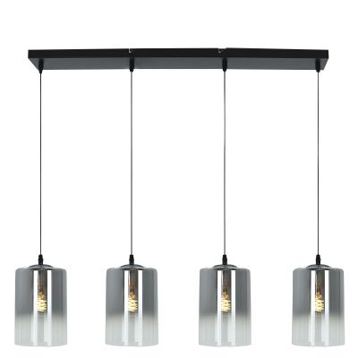 Lampada a sospensione grigia design, Haris
