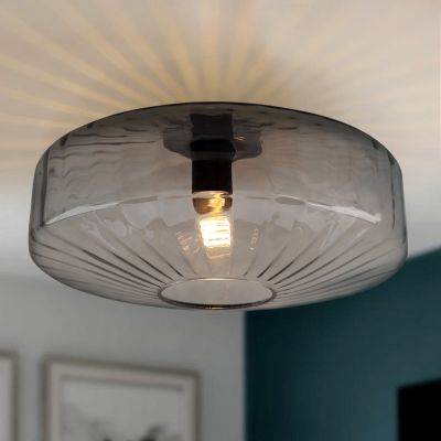 Lampada da soffitto grigia design, Sevda