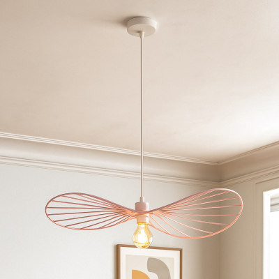 Lampada a sospensione rosa moderna, Jolinda