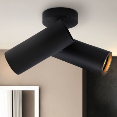 Faretto da soffitto nero moderno, Nadi