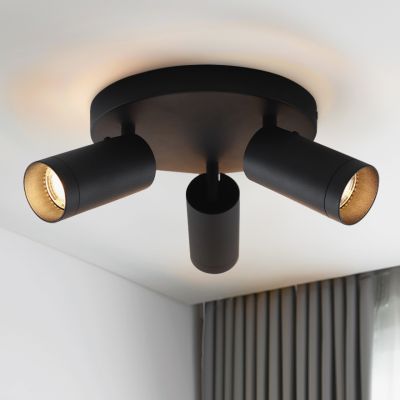 Faretto da soffitto nero moderno, Nadi