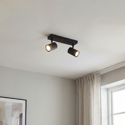 Faretto da soffitto nero moderno, Elena