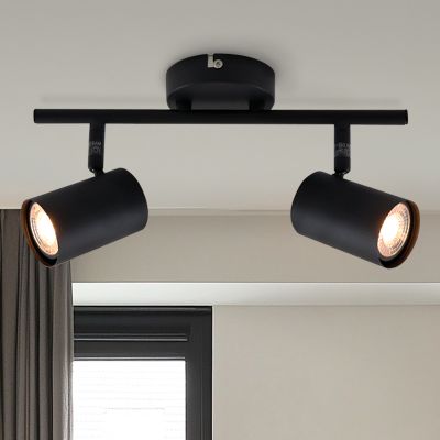 Faretto da soffitto nero moderno, Elena