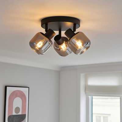 Faretto da soffitto nero moderno, Craig