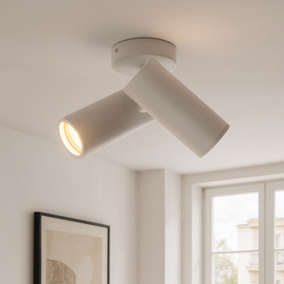 Faretto da soffitto bianco moderno, Nadi