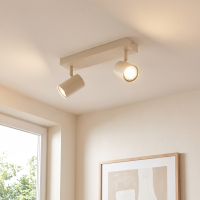 Faretto da soffitto beige moderno, Elena