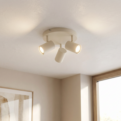 Faretto da soffitto beige moderno, Elena