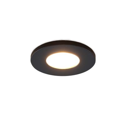 Faretto da incasso nero per veranda Dico, IP65, dimmerabile