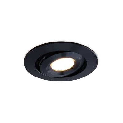 Rona orientabile faretto da incasso per veranda, IP44, dimmerabile, nero