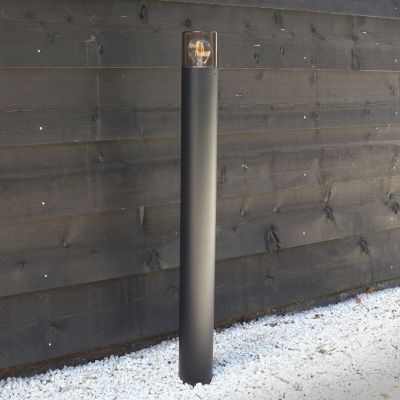 Lampada da esterno nero moderno, Sanel, IP44
