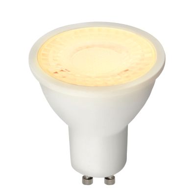 Olucia lampadina LED dimmerabile a 3 fasi GU10 Antonie, 5W, 2700K