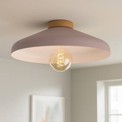 Lampada da soffitto rosa rustica, Freddie