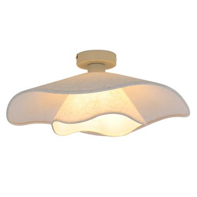 Lampada da soffitto beige rustica, Mimi