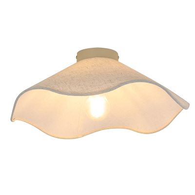 Lampada da soffitto beige rustica, Mimi
