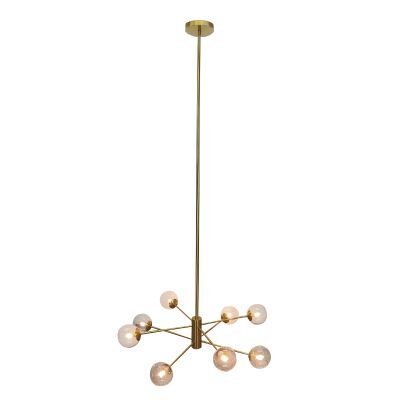 Lampada a sospensione dorata design, Kaily