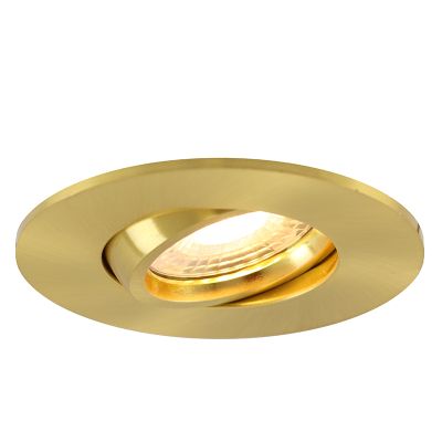 Faretto da incasso per bagno in ottone moderno, Jill, IP44