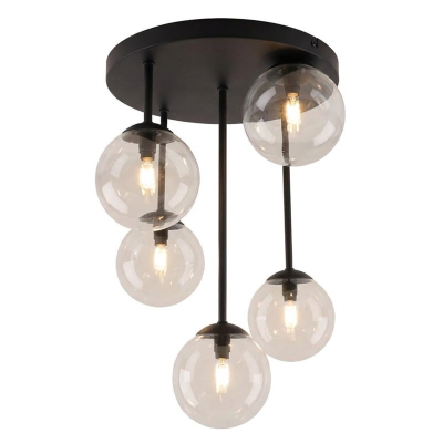 Lampada da soffitto trasparente design, Stacy