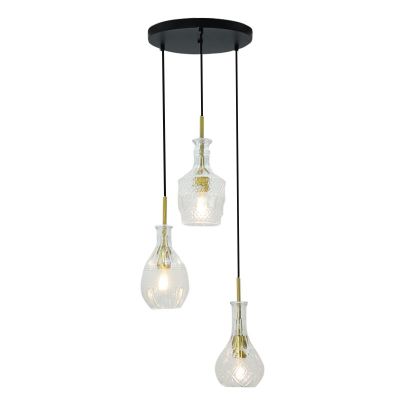Lampada a sospensione trasparente design, Danny