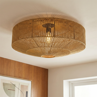 Lampada da soffitto marrone rustica, Pippa