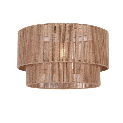 Lampada da soffitto marrone rustica, Selena