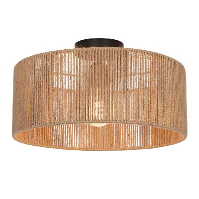 Lampada da soffitto marrone rustica, Selena