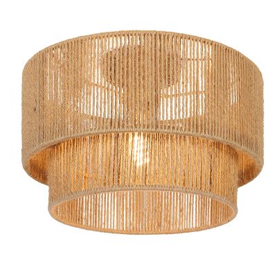 Lampada da soffitto marrone rustica, Selena