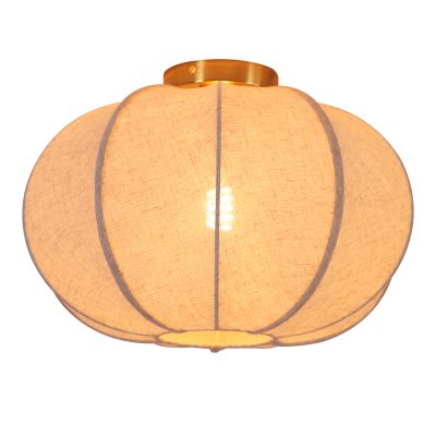 Lampada da soffitto beige rustica, Agnes