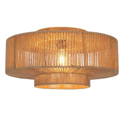 Lampada da soffitto marrone Japandi, Selena