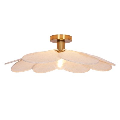 Lampada da soffitto beige Japandi, Nena