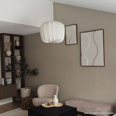 Lampada a sospensione bianca moderna, Deborah
