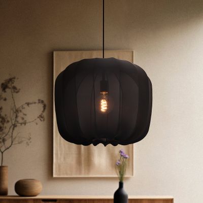 Lampada a sospensione nera moderna, Deborah