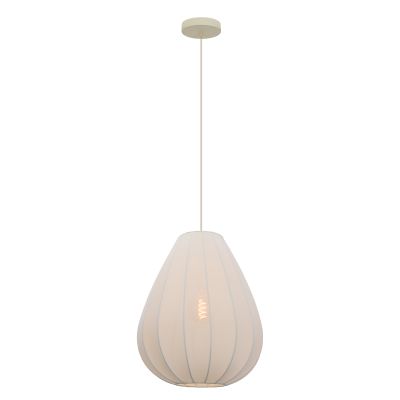 Lampada a sospensione beige moderna, Deborah