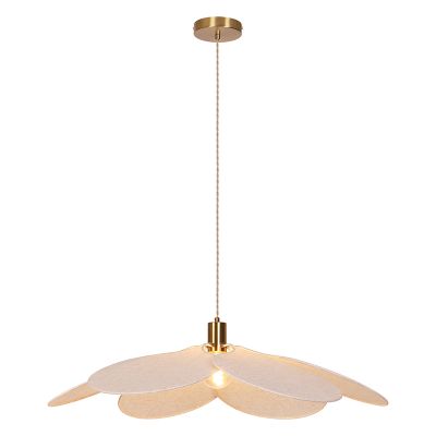 Lampada a sospensione beige rustica, Nena