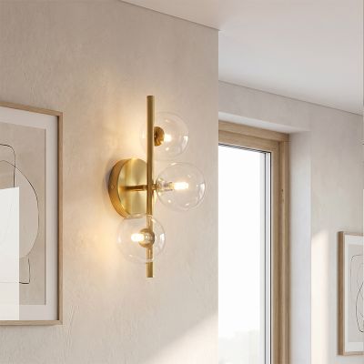 Applique da parete trasparente design, Remo