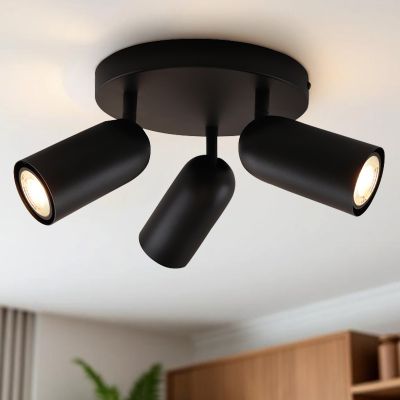 Faretto da soffitto nero moderno, Jacey